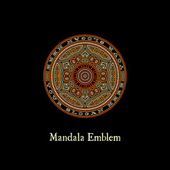 Mandala emblem