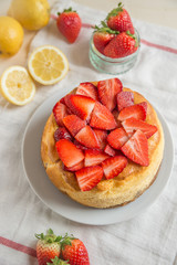Erdbeer Käsekuchen 