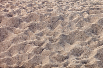 Closeup sand of beach