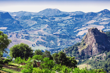 Fototapeta premium Tuscany - scenic landscape, Italy