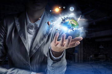 Planet Earth in our hands