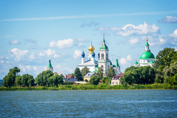 Lake Nero and monastery of St Jacob Savior, Rostov, Golden ring Russia