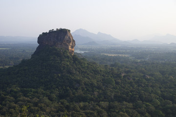 Fototapeta na wymiar Lions Rock Sigiriya, Sri Lanka