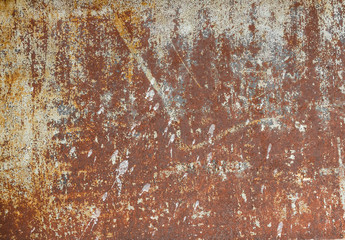 Rusty metal texture