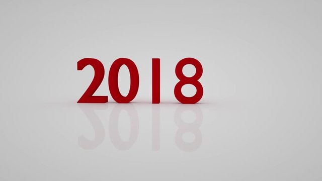 New year 2018
