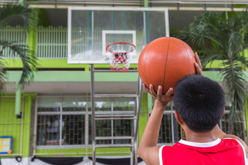 Basketball Bounce Competition Exercise Player Concept
