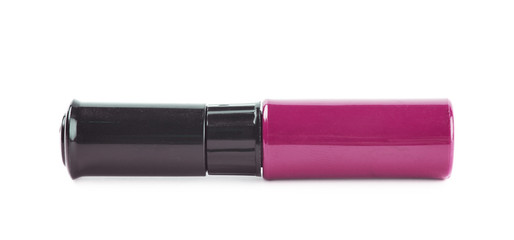 Bottle of nail polish isolated