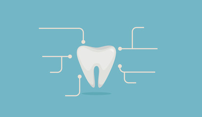 Tooth vector illustration