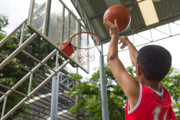 Basketball Bounce Competition Exercise Player Concept