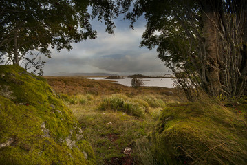 Obraz premium loch ba glencoe rannoch highlands scotland