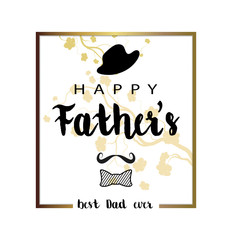 Happy Fathers Day greeting card