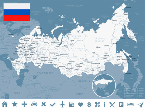 29,043 Russia Map Flag Images, Stock Photos, 3D objects, & Vectors