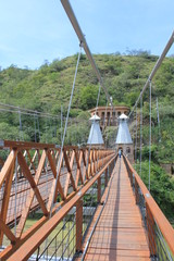 Obraz premium Puente de Occidente. Olaya y Santa Fe de Antioquia, Colombia.