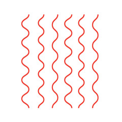 Water flat icon and concept illustration