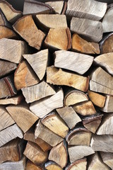 Fototapeta premium Firewood blocks
