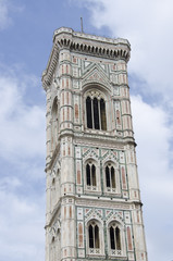 Giotto's Bell Tower in Florence, Italy