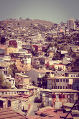 Fototapeta premium Valparaiso cityscape, Chile