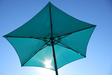 parasol au soleil