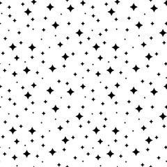 Star seamless pattern. Seamless pattern with stars. Seamless geometric pattern. Vector seamless pattern.