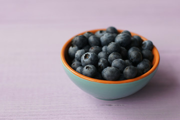 Fresh blueberries