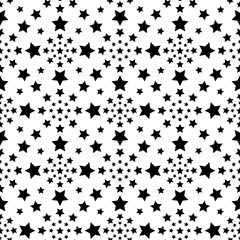 Star seamless pattern. Holiday background, seamless pattern with stars. Vector illustration. Vector texture. Seamless geometric pattern.Vector seamless pattern.