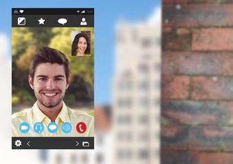 Social Video Chat App Interface