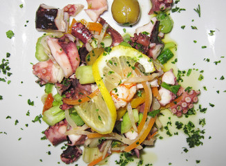 octopus salad