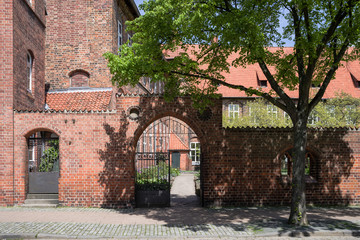 Lüneburg - Portal zum Rathaus Innenhof