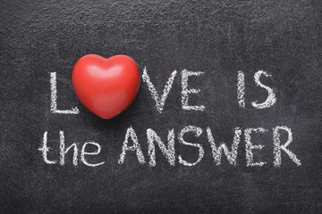 love is the answer