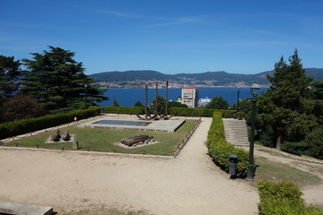Galeons de Rande monument