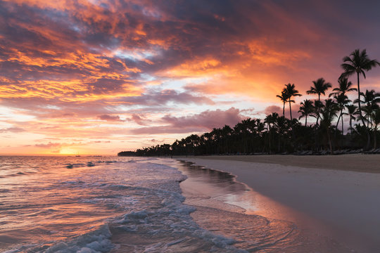 Dominican Republic, coastal landscape
