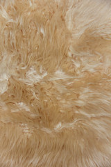 natural sheepskin texture