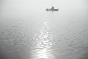  Spin fishing in Solina Lake