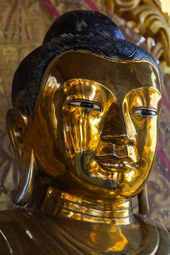 Inside the complex of Shwesandaw pagoda, Taungoo, Myanmar