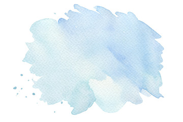 Abstract watercolor brush strokes painted background. Texture paper.