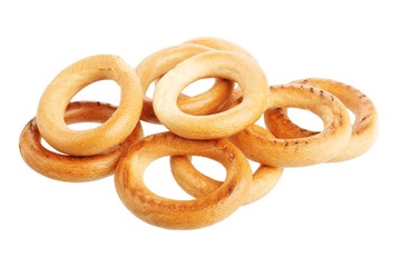Pile of delicious donuts