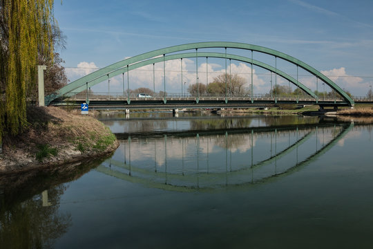 Isarbr&uuml;cke in Plattling