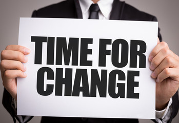 Time for Change