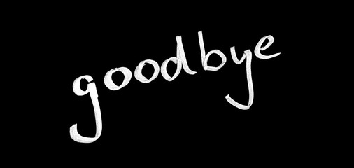 Goodbye Scripture on Blackboard