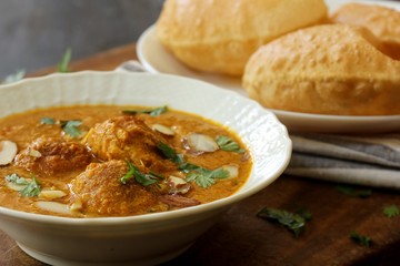 Malai Kofta - Classic north Indian dish with Paneer potato balls tossed in rich tomato cream base gravy