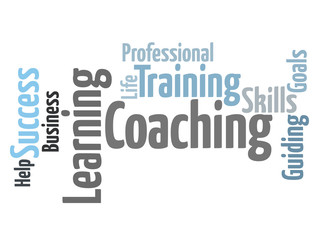COACHING word cloud