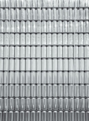 Wall of Aluminum Cans Texture