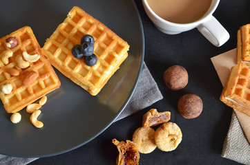 Viennese waffles