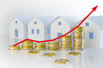 Steigende Preise für Immobilien 