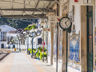 Train station in Pinhao, Portugal © MagdalenaPaluchowska