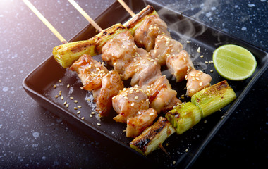 japanese chicken grill  Yakitori.