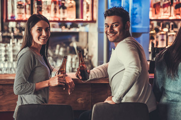 People at pub