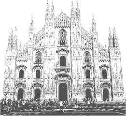 Mediolan-Duomo-Katedra