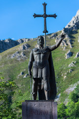 Obraz premium Don Pelayo, Covadonga