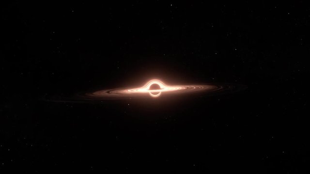 the black hole with accretion disk
